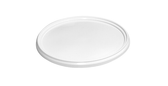 Schnappdeckel, Ø 197 mm, PP, weiß, A-Nr.: 64223 - 01