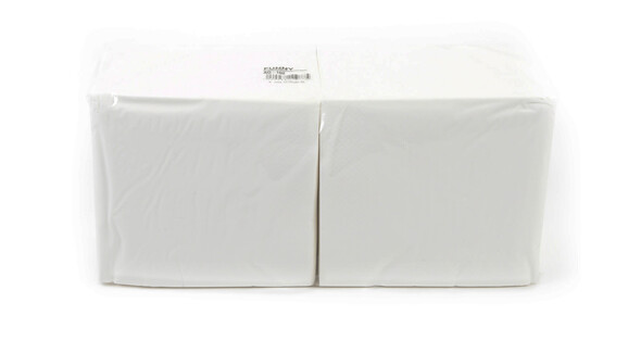 Servietten, Zellstoff, 1/4-Falz, 3-lagig, hochweiß, 20 x 20 cm, 1.000 Stk./Karton, A-Nr.: 16169 - 01