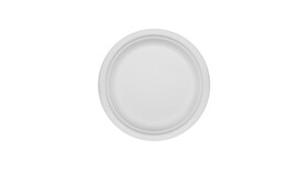 Einwegteller, Bagasse, Ø 151 mm, 13,6 mm, weiß, VERIVE, A-Nr.: 16527 - 01