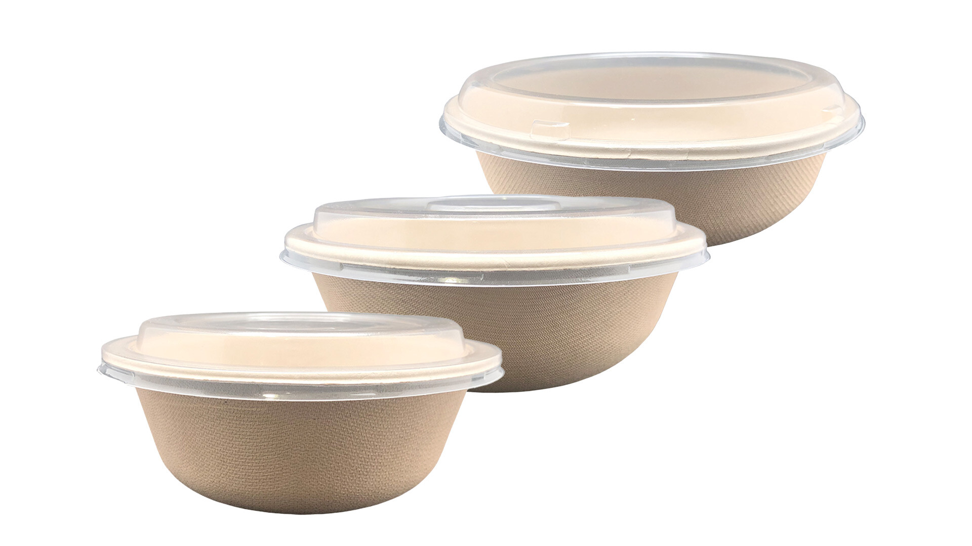 Snackschale A20 2 Geteilt Braun 17 5x9 5x3 3cm Bagasse main image 0