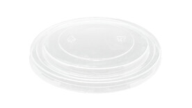 Stülpdeckel, Ø 165 mm, PET, transparent, glatt, A-Nr.: 15966 - 01
