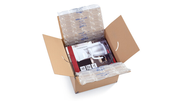 Luftpolsterfolie Cushion &quot;M&quot; für AIRmove 2, HDPE, 400 mm x 435 lfm, A-Nr.: 18000 - 01