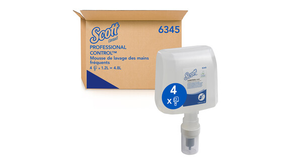 Schaumseife Kimberly-Clark Scott® Control 6345, 1.200 ml, farblos, 4 Stk./Karton, A-Nr.: 18242 - 02