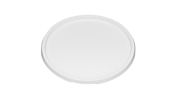 Schnappdeckel, Ø 265 mm, PP, weiß, A-Nr.: 19034 - 01