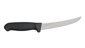 Ausbeinmesser breit MORAKNIV WCB6S-PUG, 158 mm, schwarz, gebogen, steif, A-Nr.: 19627 - 01