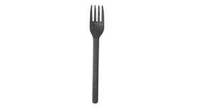 Mehrweg-Gabel, 181 x 26 x 10 mm, Verbundstoff aus Holzfasern/PLA, grau, VERIVE, A-Nr.: 19703 - 01