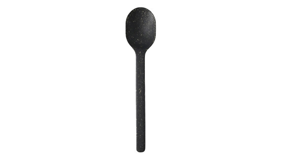 Mehrweg-Löffel, 181 x 38 x 16 mm, Verbundstoff aus Holzfasern/PLA, grau, VERIVE, A-Nr.: 19704 - 01