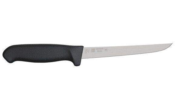 Ausbeinmesser MORAKNIV SB6MF-PUG, 160 mm Klingenlänge, schwarz, gerade, semi-flexibel, A-Nr.: 19993 - 01