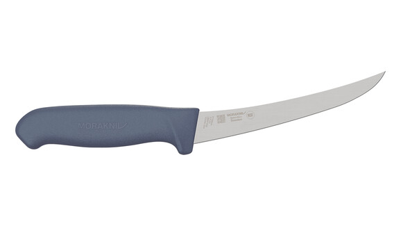 Ausbeinmesser MORAKNIV CB6XF-PUG, 158 mm Klingenlänge, blau, gebogen, sehr flexibel, A-Nr.: 20035 - 01