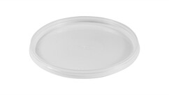 Schnappdeckel, Ø 118 mm, PP, transparent, A-Nr.: 61632 - 01